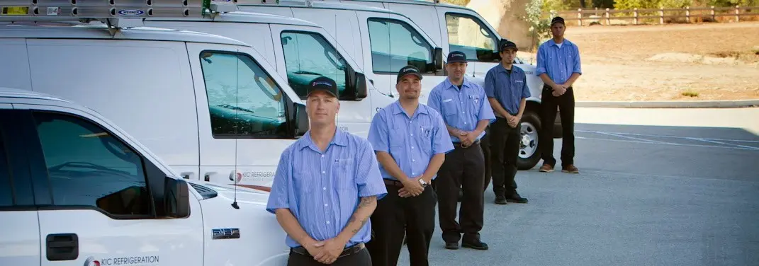 KIC Refrigeration crew ready for Mini Split Repair jobs across Ojai